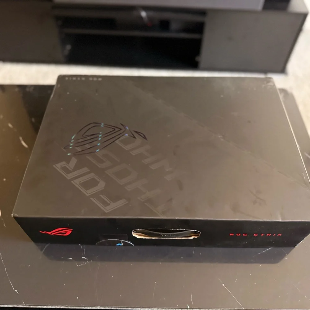 ASUS ROG Sleek Black Laptop